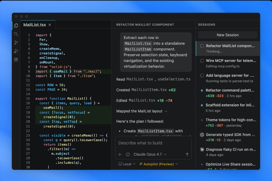VS Code agent mode
